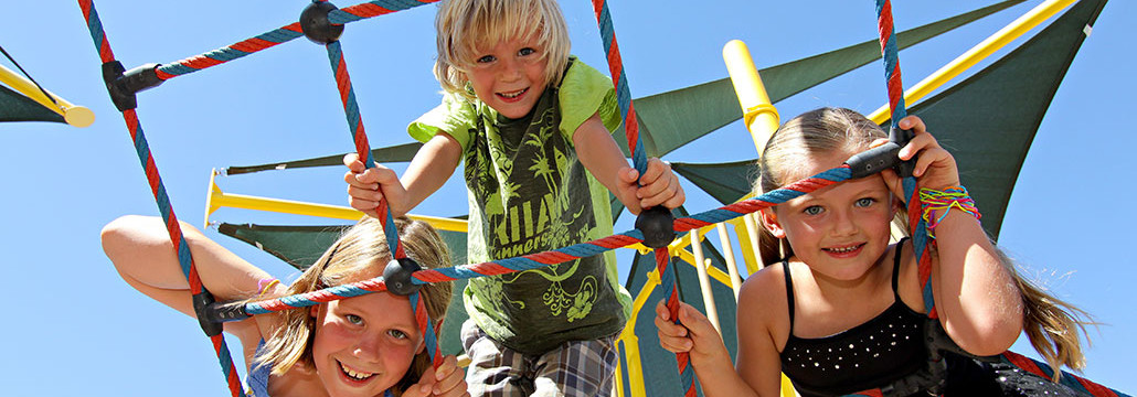 Kids Having Fun on Playground
