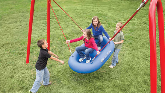 Raft Swing Playground Equipment
