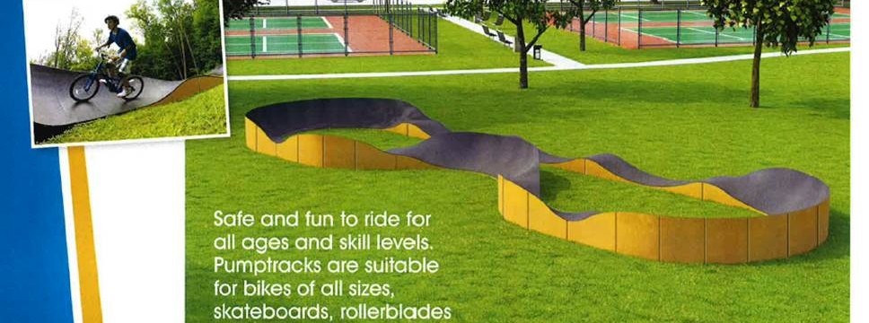 Pump Track for Skate Park