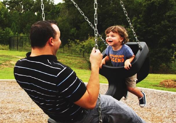 Mom & Tot Swing, Playground, Best Play Equipment, Canadian