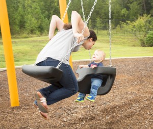 Mom & Tot Swing, Playground, Best Play Equipment, Canadian