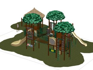 World's best playground; RCMP remembered; New Brunswick; Canada