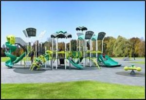 Inspriational Playground design for El Dorado Park