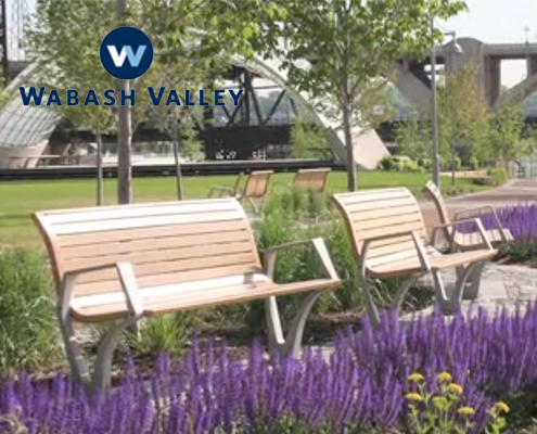 Park Benches From Wabash Valley