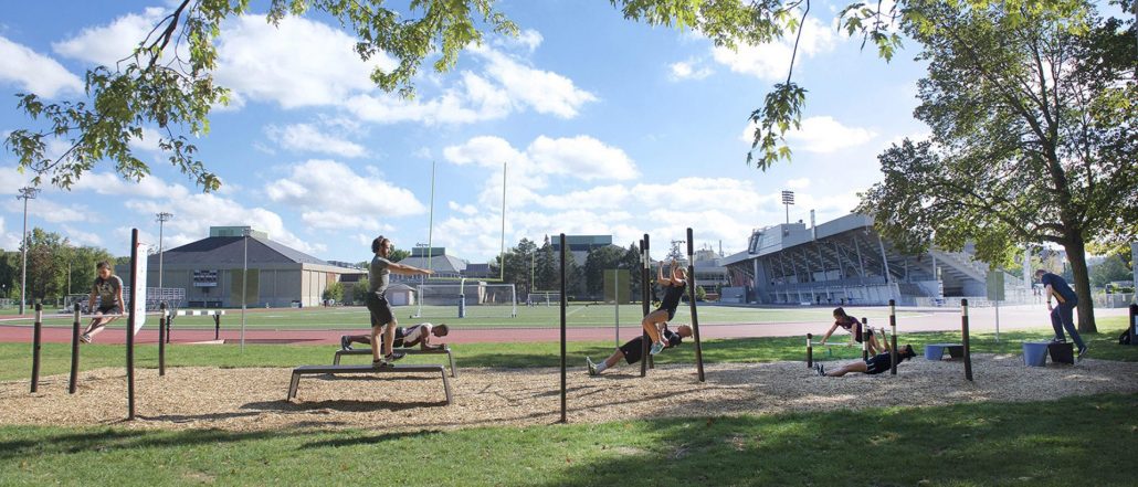 Fitness Training Outdoors
