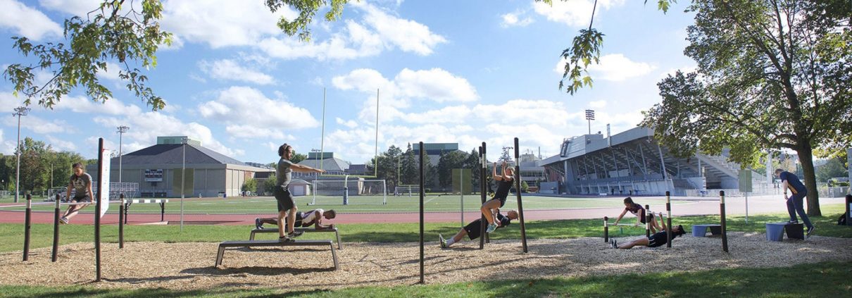 Fitness Training Outdoors