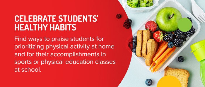 Celebrate Students' Healthy Habits