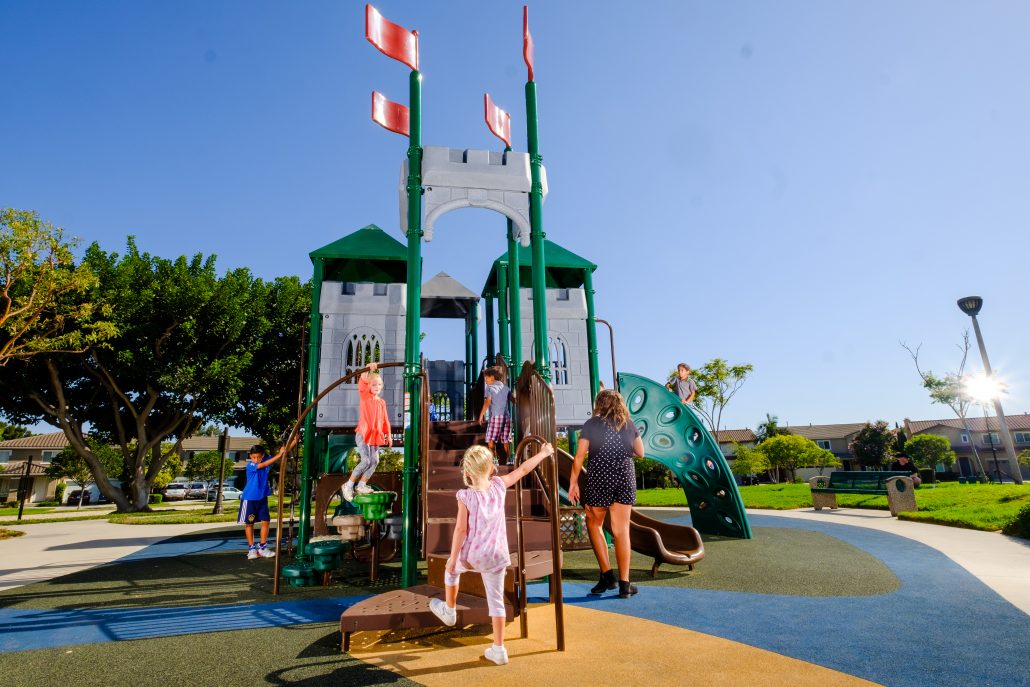 Castle Themed Playground