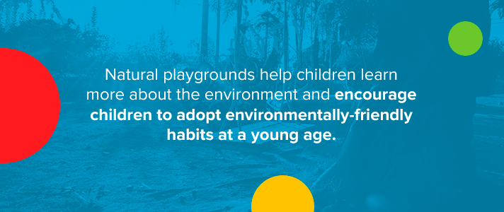 Natural Playground Help Children Learn About The Environment