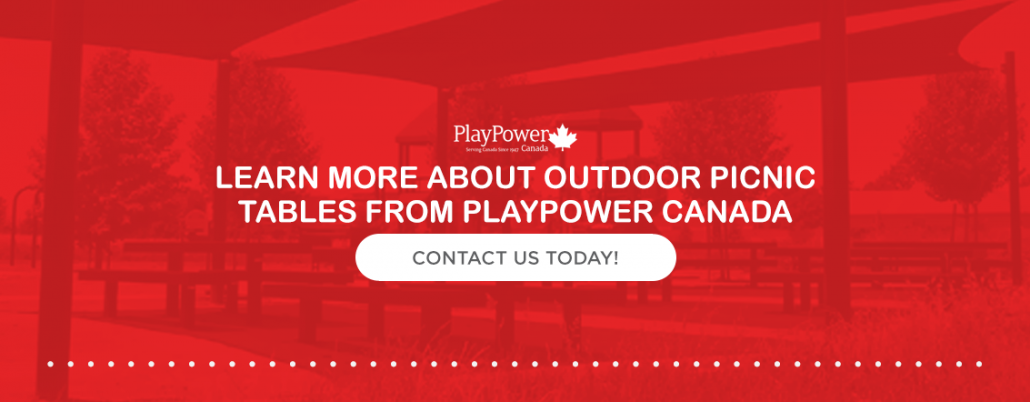 Learn more about picnic tables from PlayPower Canada