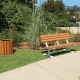 Little Tikes Commercial Bench & Litter Receptacle
