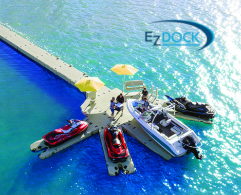 EZ Dock at Prince Edward Island Canada