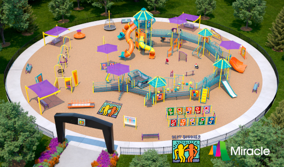 Best Buddies and Miracle Inclusive Playground