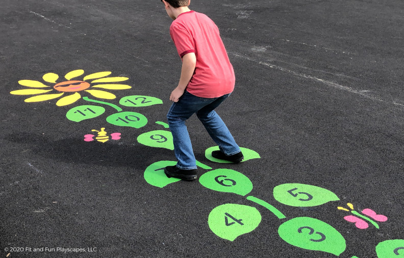 Fit And Fun Daisy Hopscotch